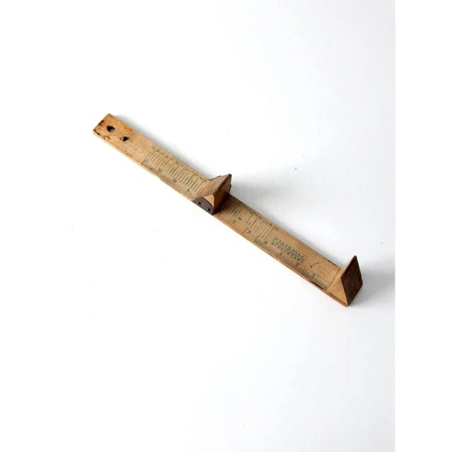 Vintage Dr. Scholl's Shoe Sizing Tool For Sale - Image 11 of 11