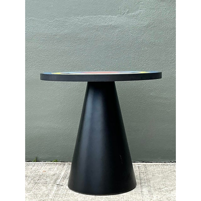 Contemporary Vintage Maison Dada “Sonia Et Caetra” Side Table For Sale - Image 3 of 12