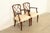 Kindel Furniture Kindel Furniture Style Federal Carved Mahogany Armchairs, Pair For Sale - Image 4 of 14