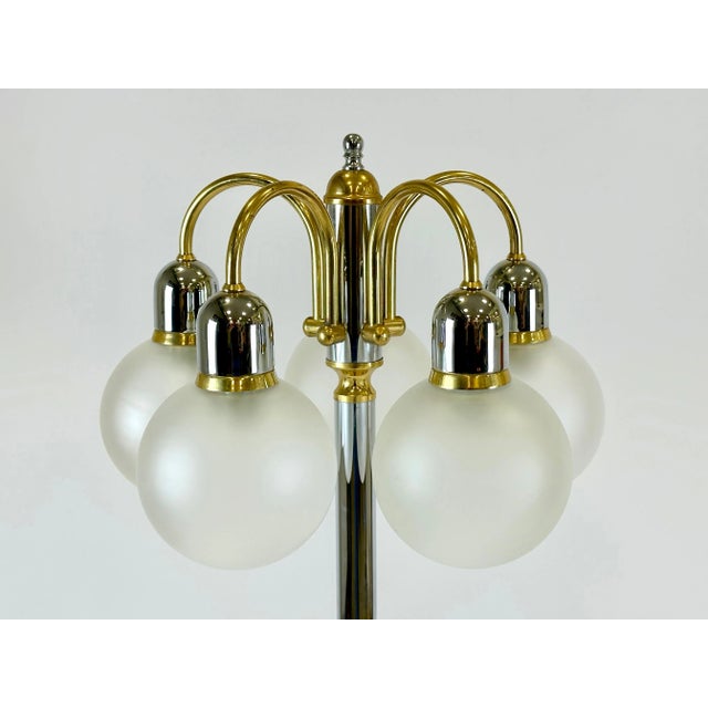1980s Dome Floor Lamp from Wortmann & Filz, 1980s For Sale - Image 5 of 10