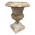 Petite Antique French Cast Iron Urn For Sale