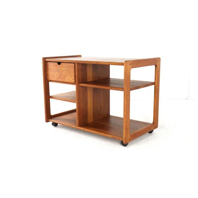 1960s Danish Trolley with Drawer For Sale - Image 5 of 16