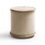 IL Pouf Tone On Tone Beige by Lo Decor For Sale - Image 4 of 4