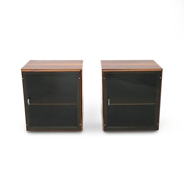 Saporiti Italia Modular Sideboard by Vittorio Introini for Saporiti, 1970s, Set of 2 For Sale - Image 4 of 13