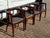 Brown Edwardian Mahogany Hotel Foyer Chairs, Set of 4 For Sale - Image 8 of 18
