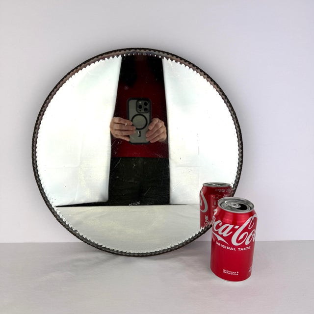 Antique Early 1900’s Mirrored Plateau 14” For Sale - Image 12 of 12