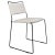 White One Wire Chair by OK Design For Sale - Image 6 of 6