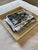 2010s Square Capiz Shells Mosaic Style Decorative Tray For Sale - Image 5 of 5