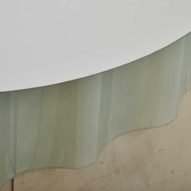 1980s Italian ‘Onda’ Wall Mirror by Nanda Vigo for Glas Italia, 1980s For Sale - Image 5 of 9