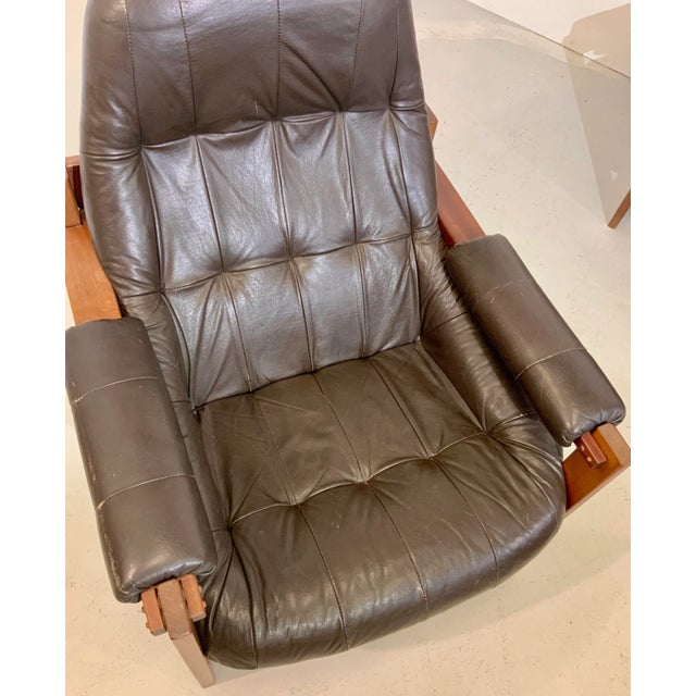 Model mp-91 "earth" an exceptional and very rare mid century modern brazil lounge leather suite is offered here. The...
