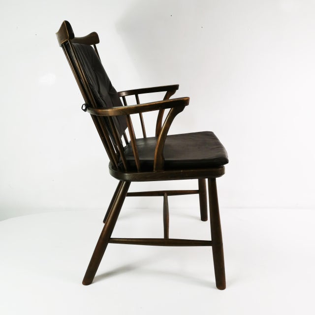 Chair attributed to Borge Mogensen for Fredericia Stolefabrik, Denmark, 1950s For Sale - Image 11 of 18