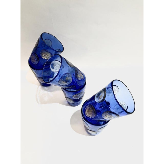 Mid-Century Modern Tequila Drinking Set in Murano Glasses by Mariana Iskra for Ribes Studio, 2004, Set of 6 For Sale - Image 3 of 15