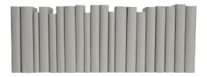 Decorative Books - Smoke Paper Wrapped Books - Grey Books By The Foot