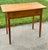 Beautiful maple writing desk with tapered legs and a drawer with wooden knobs. Midcentury Americana in the style of Ethan...