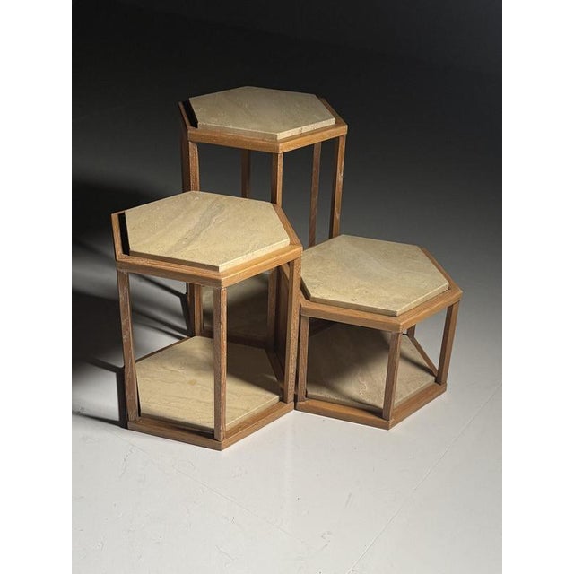 Nesting Side Tables from Roche Bobois, Set of 3 For Sale - Image 12 of 15