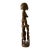 1900s African Carved Wood Totem Caryatid Sculpture For Sale