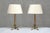 This rare pair of table lamps was produced in Denmark during the early 20th century, circa 1900–1910. The design is...