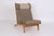 Model GE375 Lounge Chair in Oak with Fabric Cushions by Hans J. Wegner for Getama, 1970s For Sale - Image 6 of 6