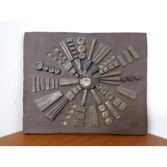 Brutalist Ceramic Wall Panel, 1960s For Sale - Image 18 of 18