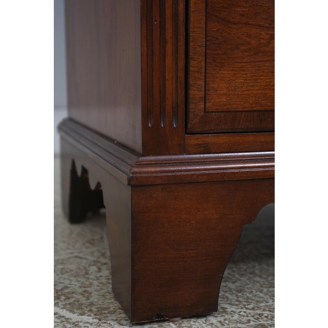 Lexington Palmer Home Cherry Tall Chest For Sale - Image 10 of 16