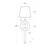 Glass Regina Andrew Auburn Crystal Sconce, Gold For Sale - Image 7 of 8