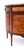 French 19th Century Marquetry Demi-Lune Server Commode, Specimen Marble Top For Sale - Image 15 of 17