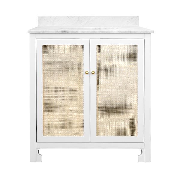 Boyd White & Rattan Vanity For Sale In Memphis - Image 6 of 6