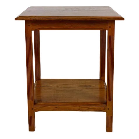 Art Nouveau Serving Table / Side Table in Oak, France, 1910s For Sale