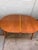 1960s Vintage Mid-Century Modern Teak Dining Table - Expandable Butterfly Leaf For Sale - Image 5 of 5