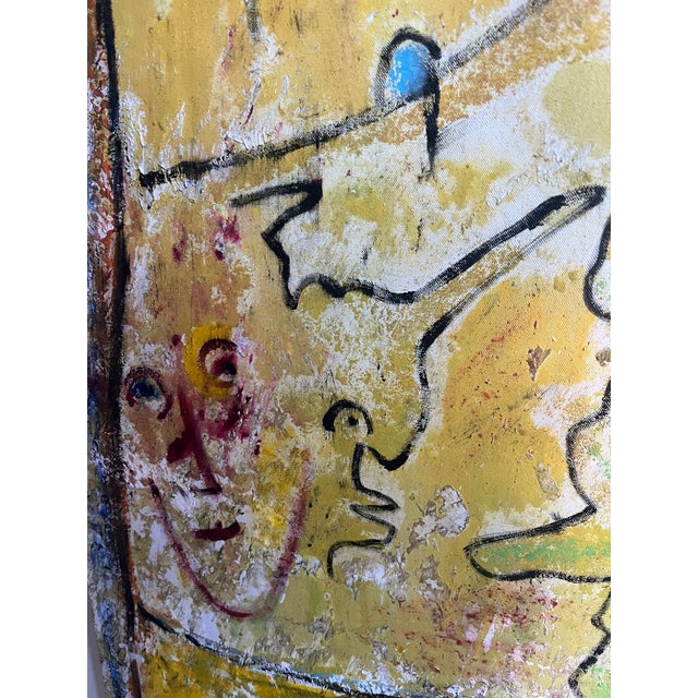 1990s Overscale Original Painting by Artist Matt Lamb For Sale - Image 4 of 5