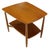 Wood Mid-Century Modern Two Tier One Drawer Walnut End Side Table by John Stuart MINT For Sale - Image 7 of 9