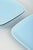 Square Turquoise Glazed Dinner Plates from Höganäs Keramik, Late 20th Century, Set of 4 For Sale - Image 3 of 5
