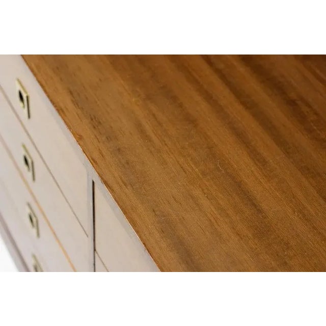 Chest of Drawers Set in Walnut, 1965, Set of 2 For Sale - Image 6 of 8