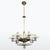 Silver Bauhaus Nickel Chandelier, 1930s For Sale - Image 8 of 8