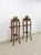 Farmhouse French Provincial Planter Box Stand Side Table Copper Tray Vintage Pair For Sale - Image 3 of 12