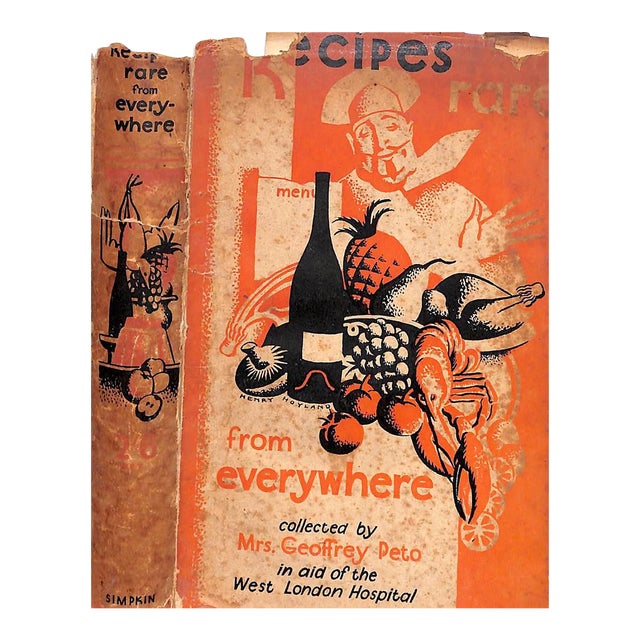 "Recipes Rare From Everywhere" 1933 Peto, Mrs. Geoffrey [Collected By] For Sale