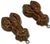 Rare Original Matching Pair of Early 1900s Antique Germany Hand Wrought Solid Copper Lobster Kitchen Molds For Sale - Image 9 of 18
