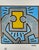 Keith Haring Limited Edition Lithograph Numbered in Pencil - 47 of 150 After Authorization stamps: Impressed Oringinal...