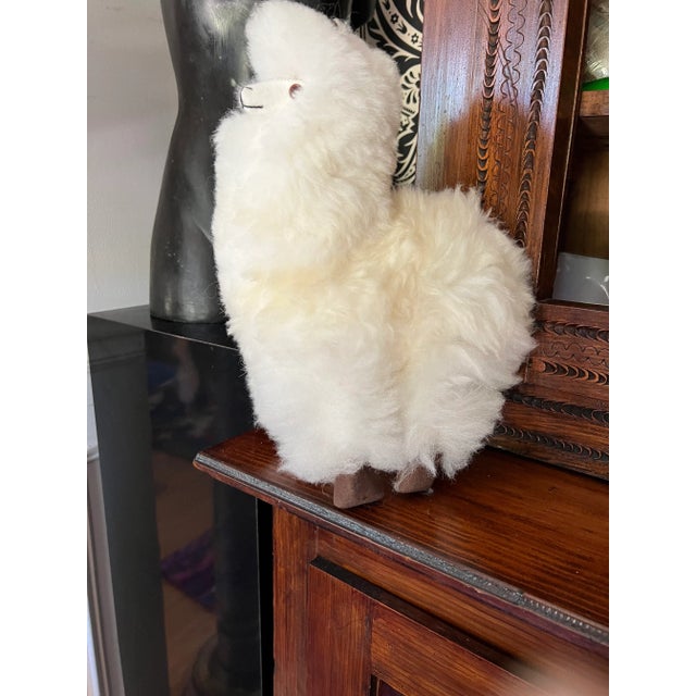 1990s Handmade Alpaca Traditional Piece From Ecuador For Sale - Image 4 of 6