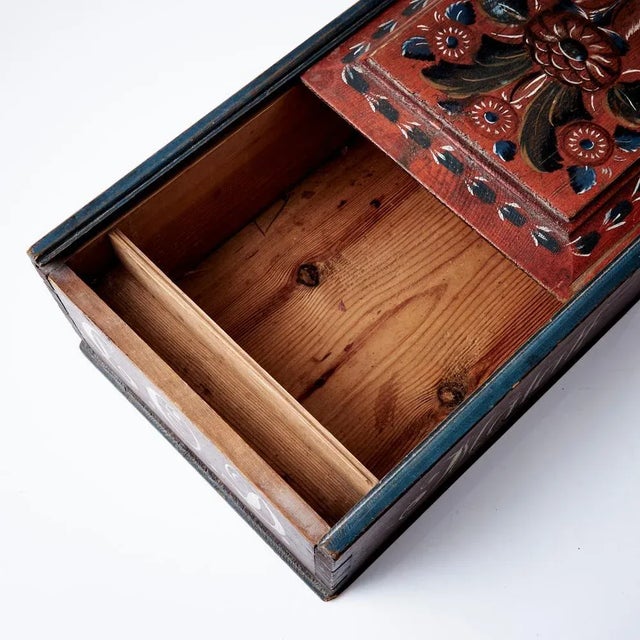 Swedish Woof Box, 1845 For Sale - Image 4 of 6