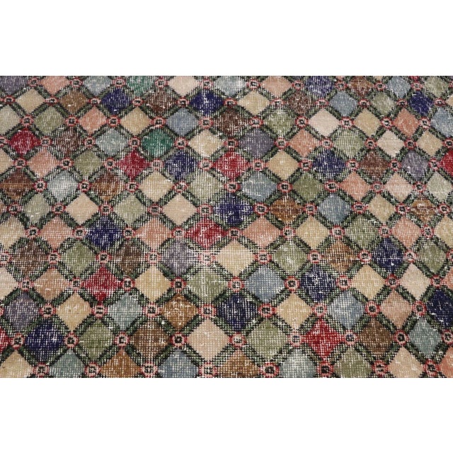 Mid 20th Century Vintage Turkish Sivas Rug, 03'08 X 06'07 For Sale - Image 5 of 10