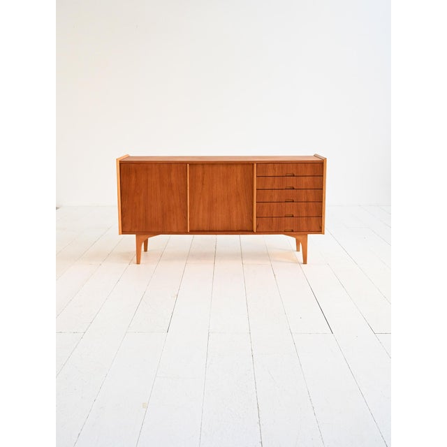 Scandinavian Teak and Pine Sideboard, 1960s For Sale - Image 13 of 13