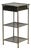 Vintage Iron Bedside Table, 1910s For Sale