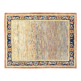 1950s Afghan Baluch Hand Knotted Wool Rug, 5'1''x6'7'' For Sale