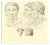 Thomas Holloway, The Physiognomy: The Faces, Original Etching, 1810 For Sale