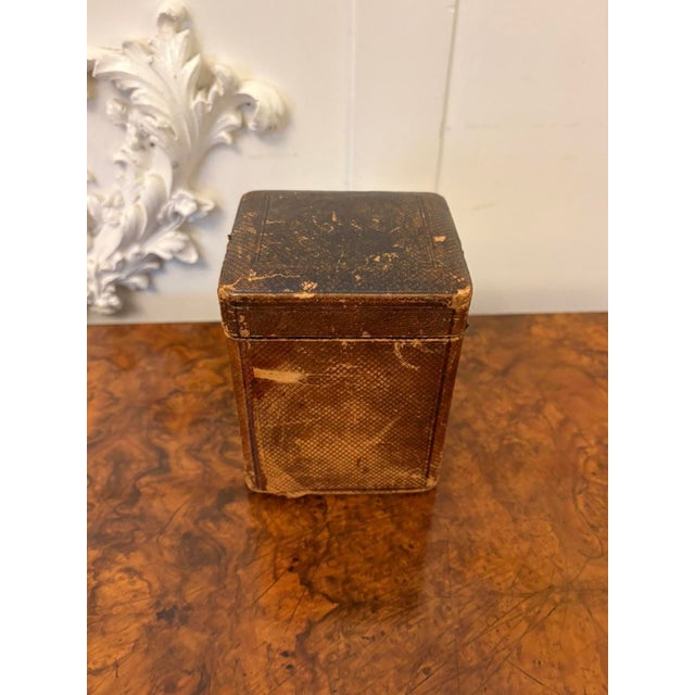 Antique French Brass Carriage Clock from Latshea & Sons Edinburgh, 1880 For Sale - Image 10 of 13