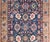 A stunning late 19th century Persian Kurdish rug with the most beautiful all-over large-scale mirrored floral pattern...