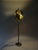 Italian Floor Lamp in Brushed Steel with Brass Top, 1970s For Sale - Image 10 of 14