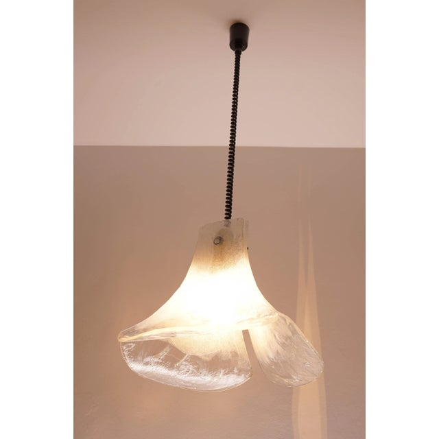 Murano Glass Hanging Lamp from Kalmar For Sale - Image 5 of 11