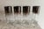 Mid-Century Modern Vintage Mid Century Dorothy Thorpe Style Silver Fade Highball Glasses Barware - Set of 4 For Sale - Image 3 of 9